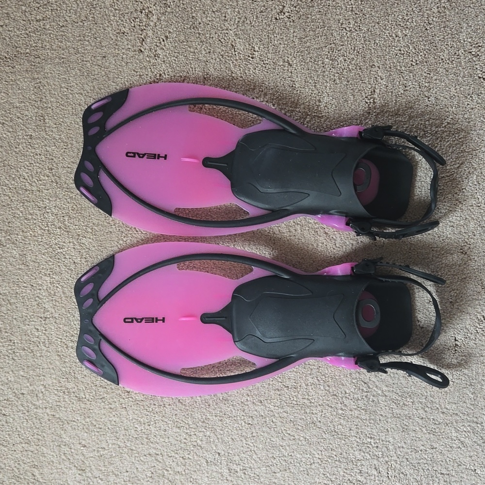 Youth Snorkle Fins Size LXL 1/4
